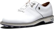 👟 footjoy men's premiere flint white athletic shoes: unmatched style and performance логотип