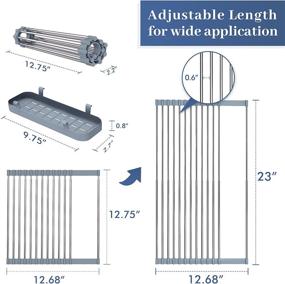 img 3 attached to Kitsure Expandable Collapsible Space Saving Multipurpose