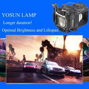 img 1 attached to 🔦 YOSUN V13H010L89 Projection Lamp Bulb for Epson ELPLP89 PowerLite Home Cinema 5040UB/5040UBE/5050UB/5050UBE/4010/4000 Pro Cinema 4050/6040UB Pro Cinema 6050UB - Replacement Lamp Bulb for Projector