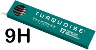 turquoise drawing lead set type logo