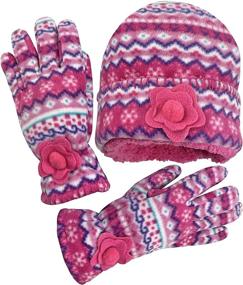 img 1 attached to NIce Caps Gloves Accessory Fuchsia Girls' Accessories