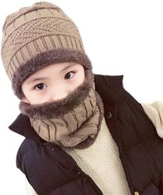 img 3 attached to 🧢 Stay Warm and Stylish with XYIYI Winter Fleece Lining Beanie: Boys' Accessories in Hats & Caps