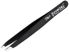 img 1 attached to 👀 BrowGal Precision Tweezers: Enhance Your Brow game!