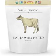 🥛 premium norcal organic grass fed whey protein powder (vanilla) – a natural, high-quality choice logo