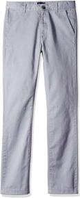 img 2 attached to 👖 Boys' Uniform Chino Pants - Childrens Place Skinny Fit Clothing