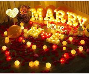 img 3 attached to 💍 Magical Marry Me Sign: Illuminate Your Special Moment with Light Up Neon Letters