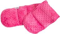 mosaic weighted blankets wsw pink shoulder logo