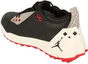 img 3 attached to 👟 Nike Jordan Men's Athletic Shoes - White University Red and Black Design