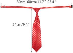 img 2 attached to 🐶 Segarty Dog Ties for Large Dogs: Adjustable Collar Bow Ties for Festive Occasions and Pet Grooming