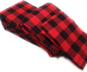 img 2 attached to 🛏️ Cozy Up with Mainstays Flannel Queen Sheet Set in Red Plaid - Get Yours Now!