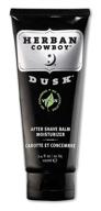 🌿 herban cowboy dusk after shave - 3.4 oz, men's aftershave with aloe, cucumber, and carrot - paraben-free, phthalate-free, certified vegan logo