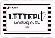 🎨 enhance your crafts with ranger letter it embossing ink pad logo