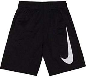 img 3 attached to Toddler Performance Swoosh Short Black