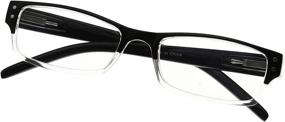 img 2 attached to Spring Hinge Reading Glasses for Women - Cute and Stylish Ladies' Readers from Reducblu