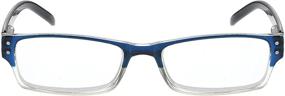 img 1 attached to Spring Hinge Reading Glasses for Women - Cute and Stylish Ladies' Readers from Reducblu