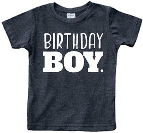 img 3 attached to 🎉 Adorable Toddler Boys Birthday Boy Shirt Outfit - Perfect for Happy 2t, 3t, 4, 5, and 6th Year Old Kids