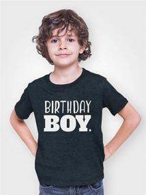 img 1 attached to 🎉 Adorable Toddler Boys Birthday Boy Shirt Outfit - Perfect for Happy 2t, 3t, 4, 5, and 6th Year Old Kids