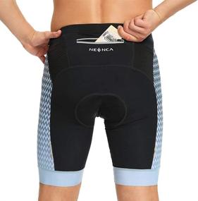 img 2 attached to 🚴 NEENCA Men's Bike Cycling Shorts with 4D Sponge Gel Padded: Breathable & Limited-time Price