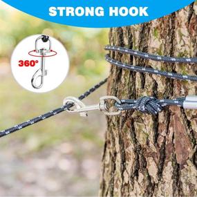 img 1 attached to SCIROKKO Reflective Cat Leash - 30 Feet Long, Durable and Escape-Proof Walking Lead, Secure Extender Pet Tie-Out Leash for Outdoor Training, Playtime, and Camping with Kittens, Puppies, Rabbits, and Small Animals