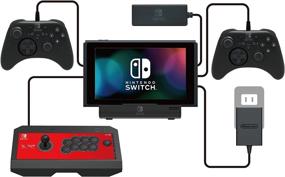 img 2 attached to 🎮 HORI Multiport USB Playstand для Nintendo Switch - оптимизирован для улучшения игрового опыта на Nintendo Switch