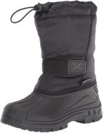arctix powder winter black toddler boys' shoes: superior boots for cold weather logo