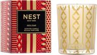 🕯️ nest fragrances votive candle- holiday, 2 oz: festive scented candle for a blissful holiday ambiance логотип