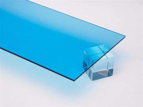 img 3 attached to 🔷 Thick Blue Acrylic Plexiglass Sheet: Enhanced Clarity and Durability