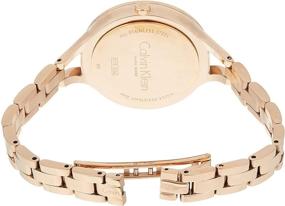 img 3 attached to ⌚ Calvin Klein Women's Stainless Steel Strap Watch K7E23646 - Analogue Quartz Timepiece