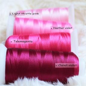 img 1 attached to Embroidery Thread Polyester Sewing Machines