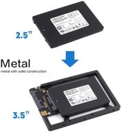 2.5" to 3.5" drive converter: seamless internal solid state upgrade solution logo