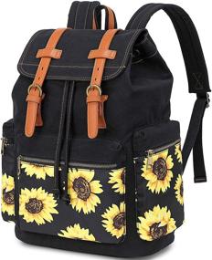 img 3 attached to Рюкзак College Bookbag Rucksack 15 6Inch