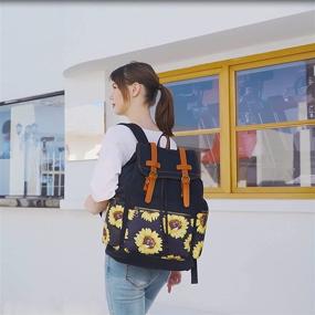 img 1 attached to Рюкзак College Bookbag Rucksack 15 6Inch