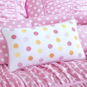 img 2 attached to 🛏️ Набор одеяла Mizone Lia из 3 предметов в розовом цвете - размер Twin/Twin X-Large: идеальное сочетание стиля и комфорта
