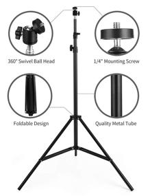 img 3 attached to Adjustable Portable Stand and Holder for KRX Infrared Thermometers - Ideal for K2, K3, K3 Pro Models, Wall Mounted Non-Contact Thermometers, Cameras, & More