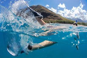 img 3 attached to 🏊 OCEAN REEF - Duo Fins - Lightweight Fins for Snorkeling, Swimming, and Easy Travel & Packing