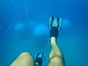 img 2 attached to 🏊 OCEAN REEF - Duo Fins - Lightweight Fins for Snorkeling, Swimming, and Easy Travel & Packing