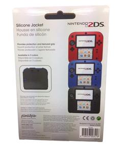 img 1 attached to 🔵 Blue Silicone Case/Cover for Nintendo 2DS by PDP