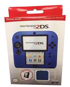 img 2 attached to 🔵 Blue Silicone Case/Cover for Nintendo 2DS by PDP