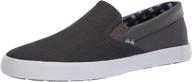 👞 stylish and comfortable black men's slip-on loafers: ben sherman pete slip shoes logo