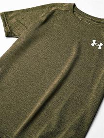 img 1 attached to Футболка для мальчиков Under Armour черного цвета с коротким рукавом: одежда для активного образа жизни.