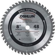 🪚 8-inch 48 tooth tcg diamond knockout saw blade with 5/8-inch arbor for mild steel and ferrous metals by oshlun логотип