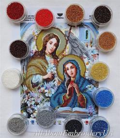 img 2 attached to Embroidery Annunciation Needlepoint Handcraft Tapestry