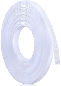 img 4 attached to 🧵 1/2 Inch x 25 Yard White Polyester Boning for Sewing – Ideal for Wedding Dresses, Nursing Caps, Corsets, Bridal & Party Gowns, Lingerie, Swimwear, Hats, and Handbags