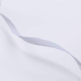 img 1 attached to 🧵 1/2 Inch x 25 Yard White Polyester Boning for Sewing – Ideal for Wedding Dresses, Nursing Caps, Corsets, Bridal & Party Gowns, Lingerie, Swimwear, Hats, and Handbags