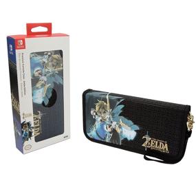 img 2 attached to PDP Gaming Zelda Breath Of The Wild Premium Travel Case for Nintendo Switch Console, Accommodates up to 14 Games
