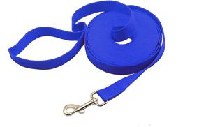 img 2 attached to 🐎 1 Inch x 50 Ft Flat Nylon Lunge Line - Swivel Bolt Snap for Horse & Dog Training - Ideal for Training Leash, Play, Safety, Camping, or Backyard