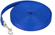 🐎 1 inch x 50 ft flat nylon lunge line - swivel bolt snap for horse & dog training - ideal for training leash, play, safety, camping, or backyard logo