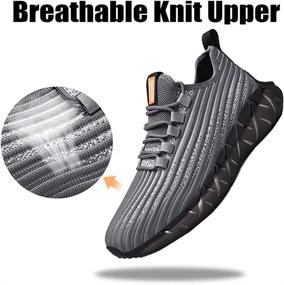 img 1 attached to XIDISO Lightweight Sneakers: Ultimate Breathability and Comfort for Men's Athletic Shoes