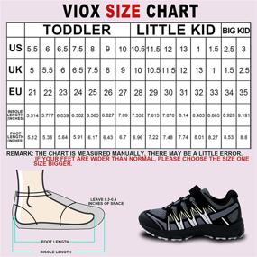img 3 attached to VIOX KIDS Sneakers Breathable Children