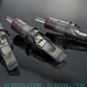 img 1 attached to 20Pcs EZTAT2 Revolution Tattoo Needle Cartridges, Bugpin #10, 7RM, Curved Magnum with Long Taper - Ideal for Rotary Tattoo Machine Supply